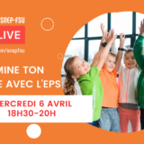 Le Live du SNEP-FSU : Vitamine ton école avec l'EPS